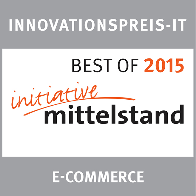 INNOVATIONSPREIS-IT BEST OF 2015 initiative mittelstand E-COMMERCE