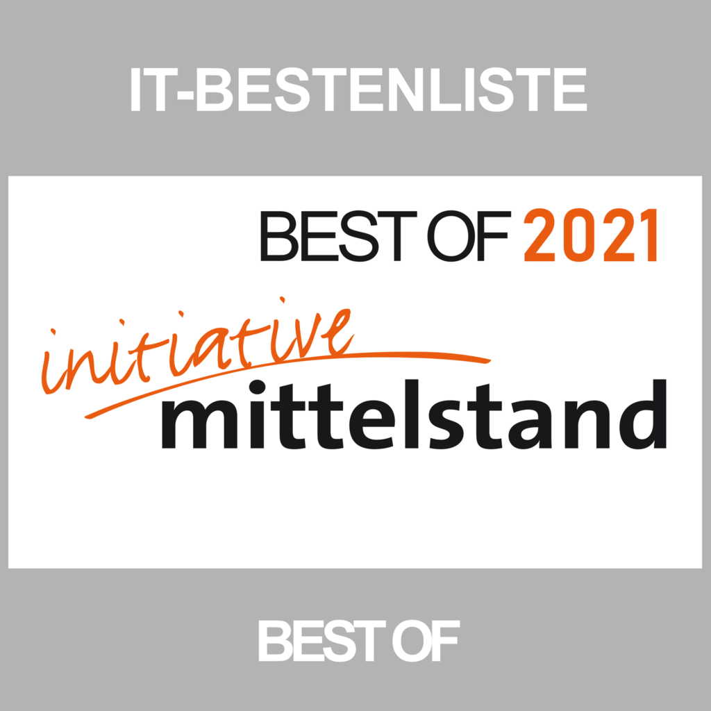 IT-BESTENLISTE BEST OF 2021 initiative mittelstand BEST OF 