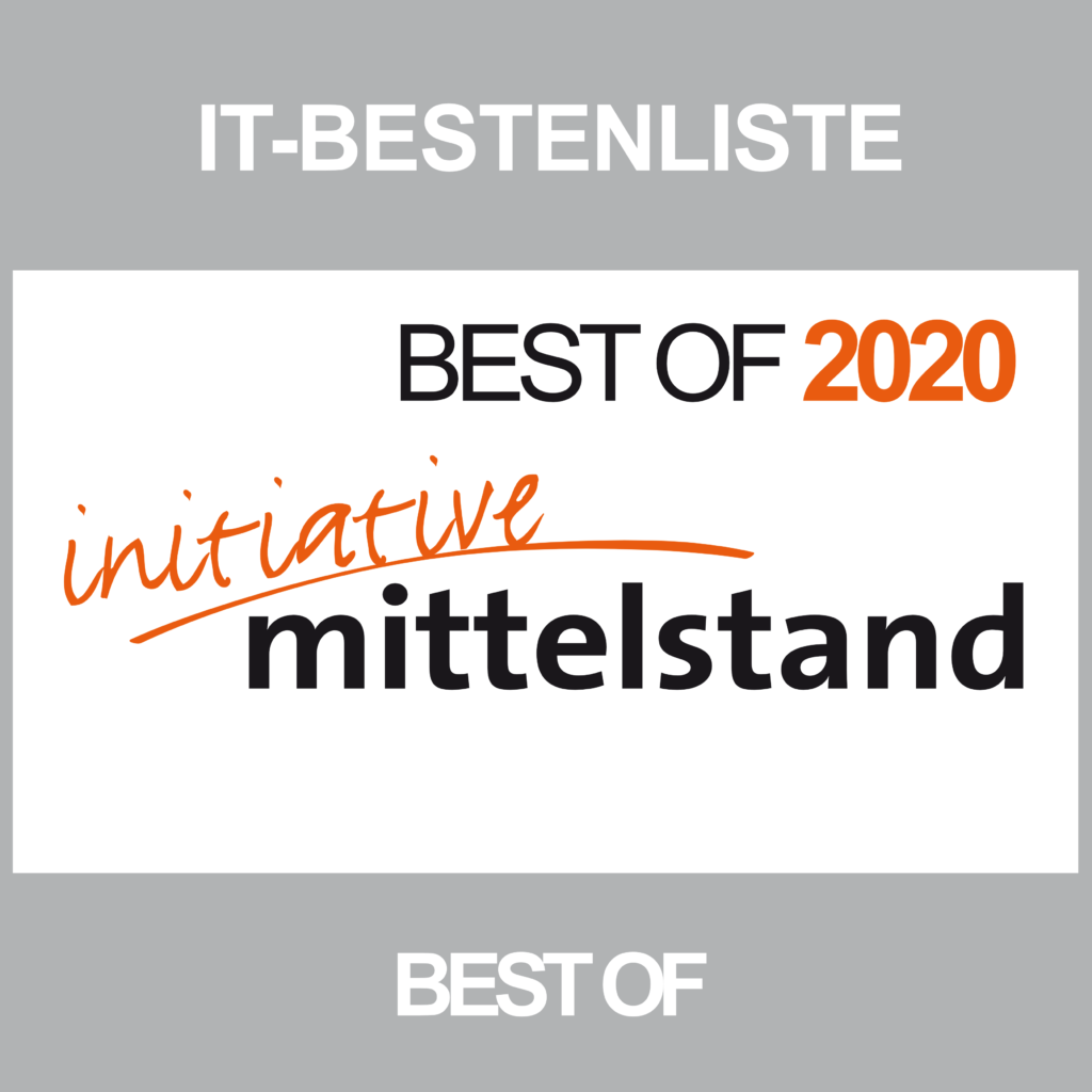 IT-BESTENLISTE BEST OF 2020 initiative mittelstand BEST OF