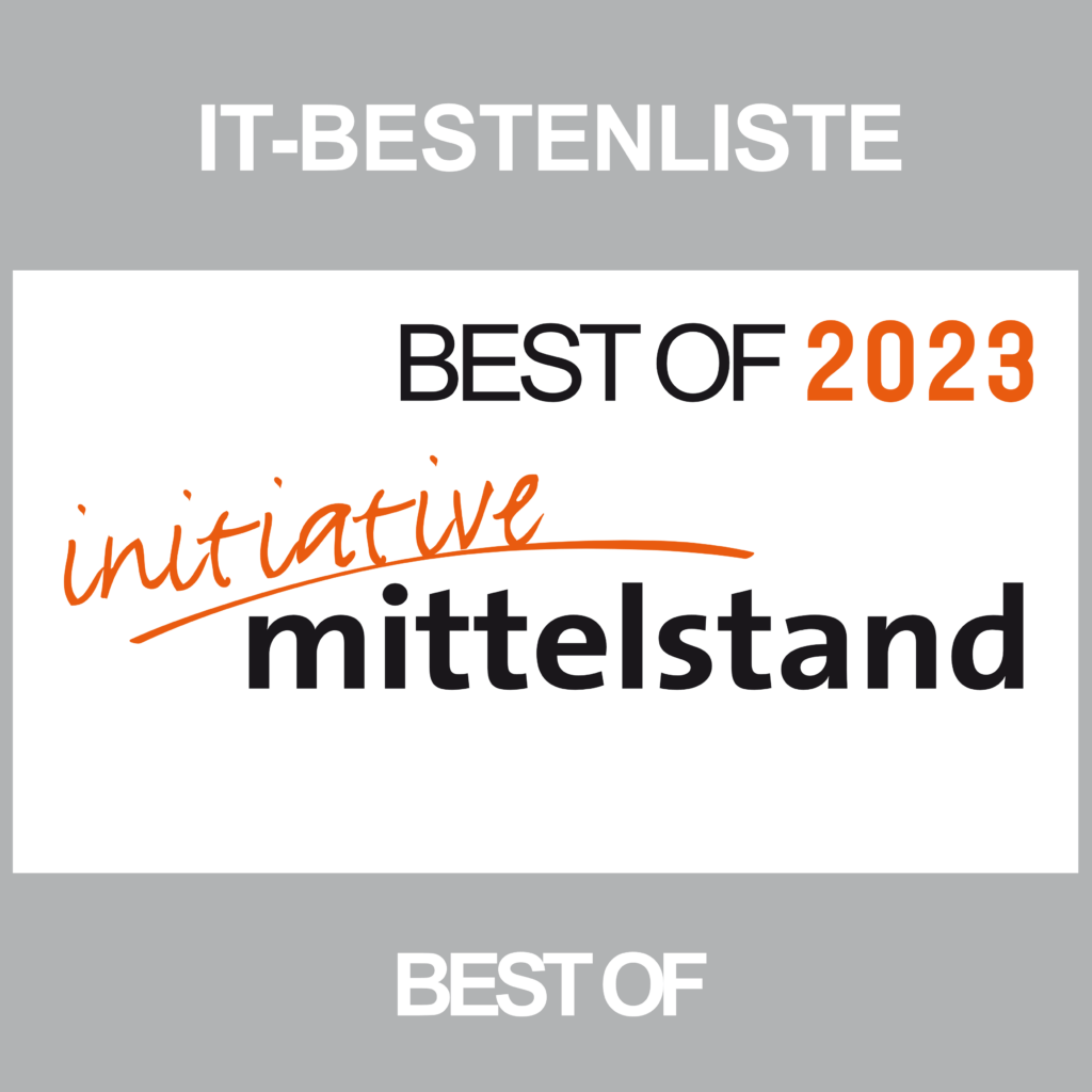 IT-BESTENLISTE BEST OF 2023 initiative mittelstand BEST OF 